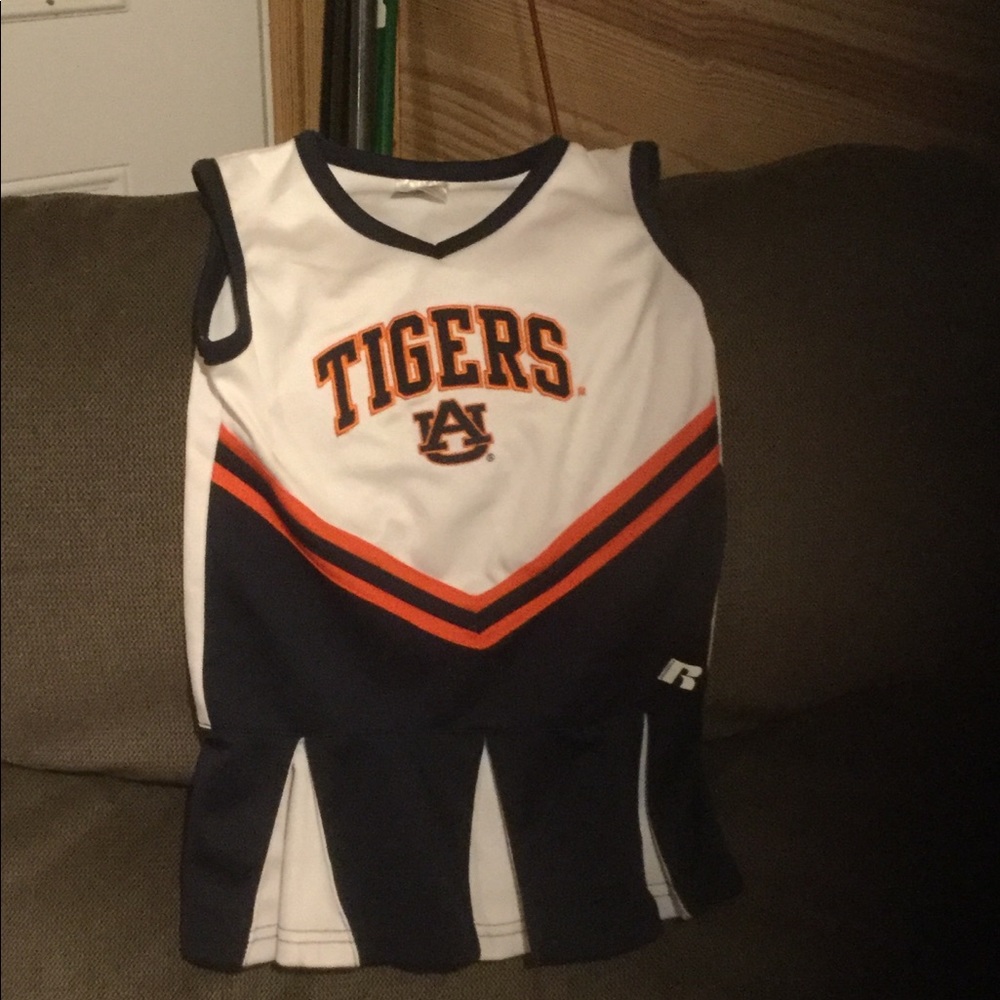 Russell Auburn cheerleader uniform dress